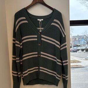 Z-Supply boyfriend striped cardigan